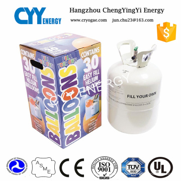 Steel Material Disposable Balloon Helium Gas Cylinder